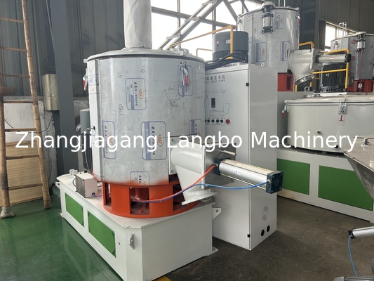 Full Automatic High Speed PVC Cooling And Heating Plastic Mixer With High Technology