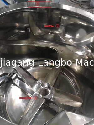 500L Stainless Steel Plastic Mixer For Preparing WPC Proof Profile