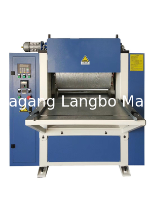 Wood Plastic Decking Door Composite Lamination Making Machine / Embossing Machine
