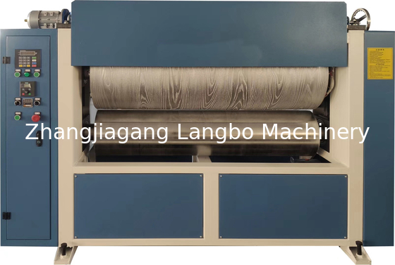 Wood Plastic Decking Door Composite Lamination Making Machine / Embossing Machine