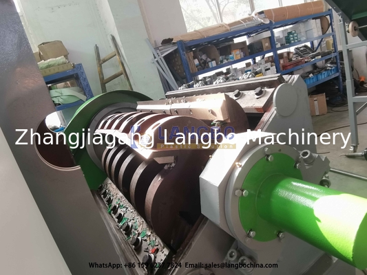 37KW Crusher For PVC Pipes Plastic Waste Recycling Machine Line