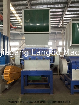 37KW Crusher For PVC Pipes Plastic Waste Recycling Machine Line