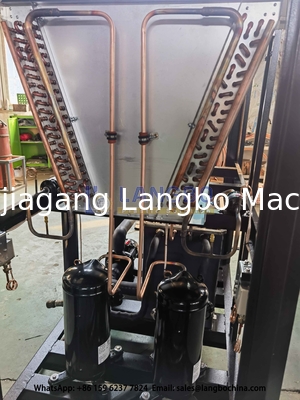 Air Cooled Chiller Machine R4047C / R22 Refrigerant Copland Panasonic Famous Hermetic Scroll Compressor