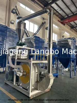 Plastic Pipe Profile Waste Product Pulverizer Miller Machine