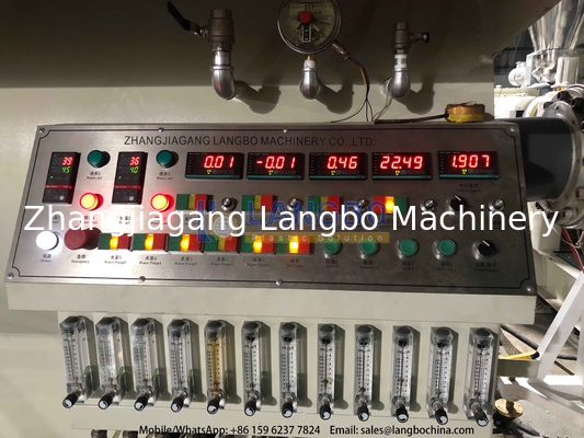 High Output Long Working Lifetime Precision Extrusion Line For PVC Double Cavity Pipes