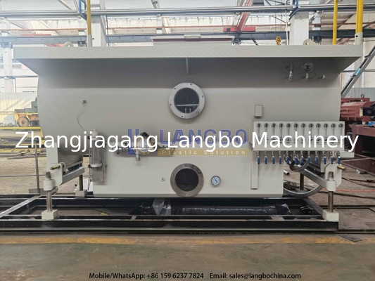 High Output Long Working Lifetime Precision Extrusion Line For PVC Double Cavity Pipes