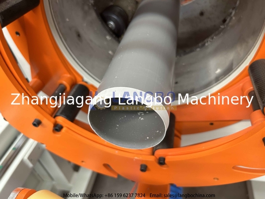 PVC Pipe Making Machine With Parallel Twin Screw Extruder For Electrical Conduit Water Supply Sewage Decoration Chemical