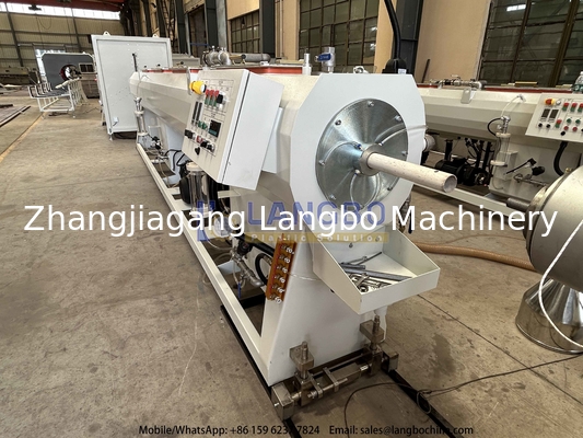PVC Pipe Making Machine With Parallel Twin Screw Extruder For Electrical Conduit Water Supply Sewage Decoration Chemical