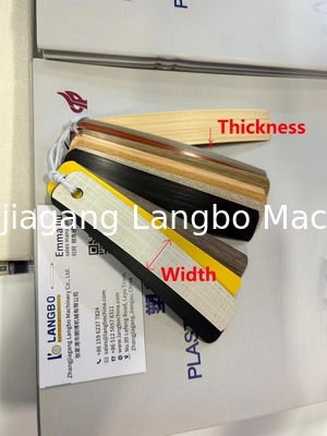 Stable PVC Profile Extrusion Line For Furniture Edge Banding Tape Production