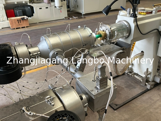 PPR Plastic Pipe Extrusion Line Plastic Tube Making Machine HDPE / PE Pipe Production Line