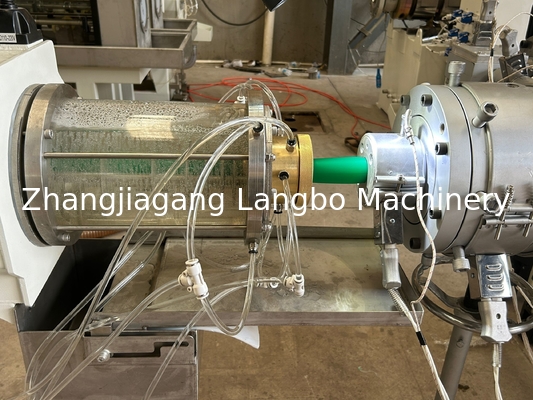 PE HDPE LDPE PPR single screw plastic extruder Water Gas Oil Supply Pipe Tube Extrusion Production Line