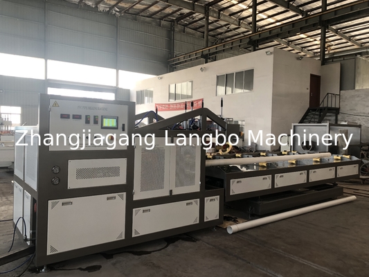 UPVC Pipe Rectangle Shape Belling Machine Double Heating Oven Plastic Pipe Belling Machine