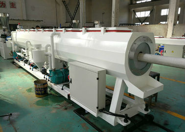 Pvc Plastic Pipe Manufacturing Machine , Capacity 300kg / Pvc Pipe Extrusion Machine