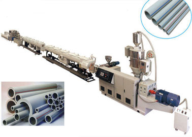 Drainage PE Pipe Extrusion Line / Hdpe Pipe Extrusion Machine Low Energy Consumption
