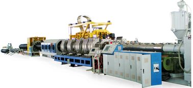 PE PP Single - Wall Corrugated Pipe Extrusion Line, Corrugated Pipe Extruder