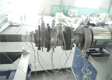 Single Screw PP  PE Pipe Extruder With Omron Temperature Contrller