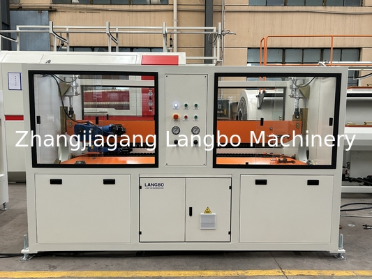 Drainage PVC Pipe Making Line With 80/156 Extruder And Socketing Machine