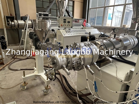 Plastic Water Pipe PVC UPVC Water Irrigation Electric Wire Extrusion Production Making Machine Line
