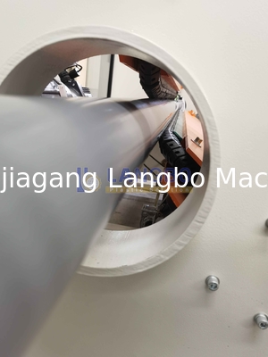 800kg/h High Speed PVC Pipe Making Line With 80/173 High Speed Screw For Pipe Diameter 75-250mm