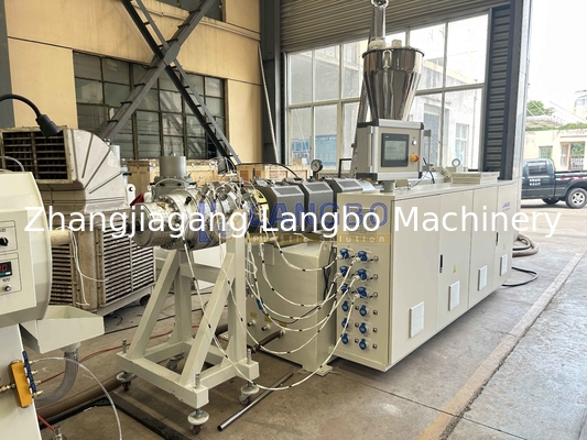 High Speed Advanced PVC Conduit Pipe Extrusion Machine For UPVC And CPVC Production Line Parallel Twin Screw Making Machine