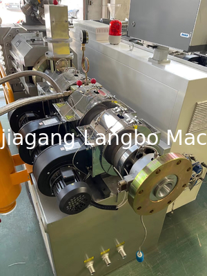 High Speed Pvc Pipe Extruder Machine For Water Supply Pipe Twin Screw And Barrel Design