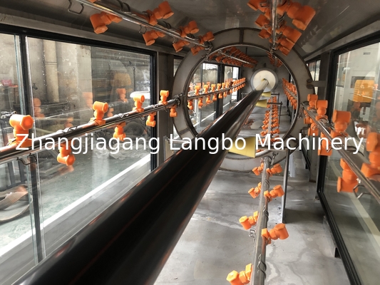 16-63mm HDPE Pipe Extrusion Making Machine With Full Automatic Grade And 33 1 LD Ratio