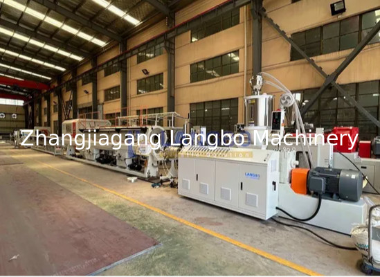 Multi Layers Plastic Pipe Extrusion Line High Speed HDPE PE Pipe Production Machine Line