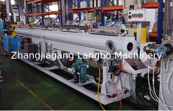 PE HDPE Pipe Making Line Plastic Extrusion Machine Voltage 380V 50HZ 3 Phase