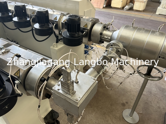 PE HDPE LDPE PPR Plastic Water Supply Pipe Tube Extrusion Production Line