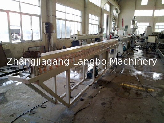 Plastic PPR Water Gas Oil Supply Pipe Extrusion Production Line Single Screw Extruder Pipe Making Machine