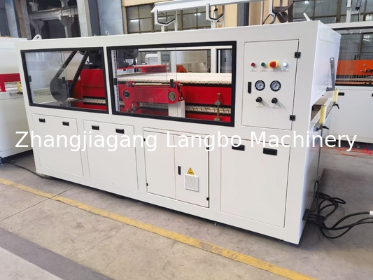 UPVC Window Door Frame Making Machine WPC PVC Profile Extrusion Line AC Motor Plastic Extruder Construction Plastic PVC / UPVC Profile Wall Ceiling Machine