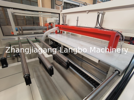 PVC Windows Profile Extrusion Line Making Machine Extruding Machine 1200mm PVC Ceiling Panel Production Line With Automatic Handling Machine