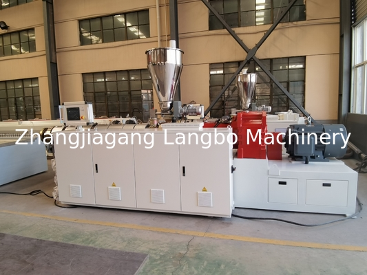 Plastic PVC Door And Window Frame Profiles Making Machine Production Line Including Extruder Machine PVC Wide Panel Making Machine