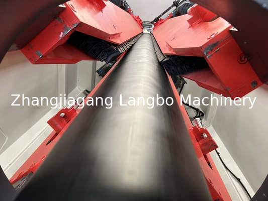 Customized Color HDPE Pipe Making Machine With Planetary Cutter