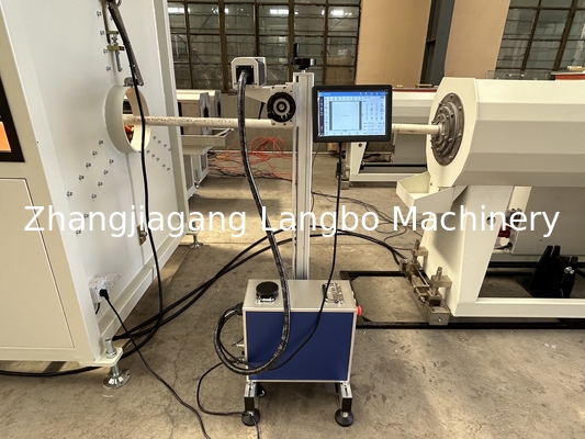 Plastic PVC Pipe Extruder Machine Equipped With SIEMENS Motor And ABB Inverter