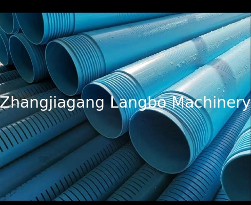 Plastic PVC Pipe Extruder Machine Equipped With SIEMENS Motor And ABB Inverter
