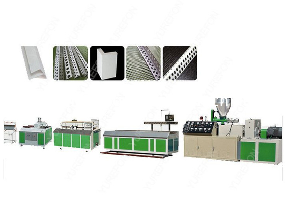 Customized Voltage PVC WPC Corner Edge Band Strip Guards L Shape Angle Extruder/ Making Machine/ Extrusion Production Line