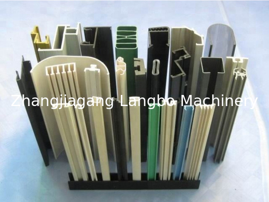 Plastic Conical Twin Screw Extruder PVC Profile Extrusion Machine Production Line