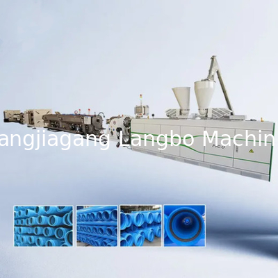 Good Output PVC Plastic Single Wall Electric Protector Corrugated Hose Pipe Making Extrusion Machine