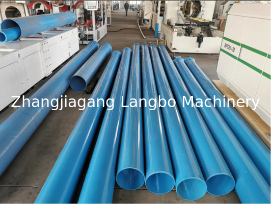 PVC Pipe Extrusion Line Water Supply Application With Film And Boxes Packaging