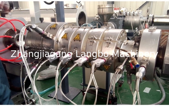 PVC Conduit DN16 DN20 Plastic Pipe Processing Twin Screw Extruder/Extrusion Machine Production Line Double Output 150kg-220kg