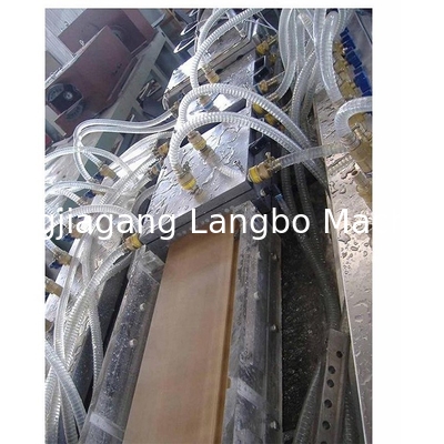 WPC Decking Flooring Post Composite Profile Rail Extrusion Production Line Making Machine