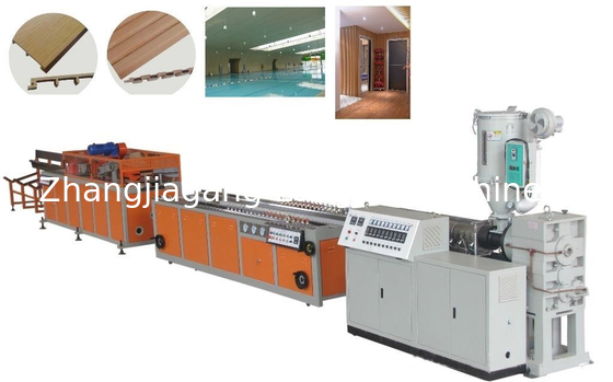 WPC Decking Flooring Post Composite Profile Rail Extrusion Production Line Making Machine