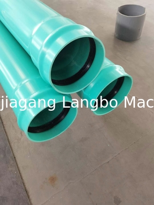 50-150 mm Plastic PVC Pipe Making Machine / PVC Pipe Extruder for Water Pipe
