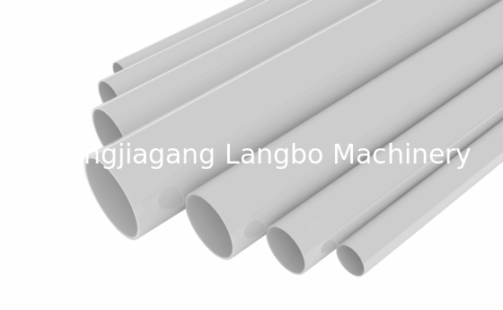 PVC Sewer Drainage Plastic Pipe Cable Duct Water Supply Solid Wall Extrusion Making Machine