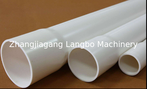 Customizable PVC Pipe Extruder Production Line For Agricultural Irrigation Conduit Contactor SIEMENS Or SCHNIDER
