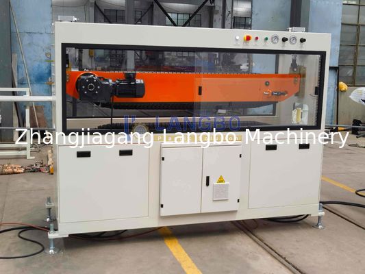 PE Plastic Water Gas Oil Supply Pipe Tube Extrusion Production Line Single Screw Extruder Pipe Making Machine