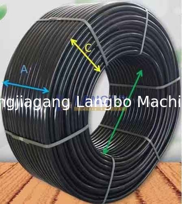 PE Pipe Automatic Coiler for PE Corrugated Pipe Production Line