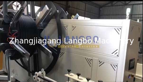 Large Diameter Pipe Rewinding Machine PE Coiler for Plastic Extruder Line