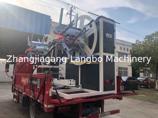 Hot Water Pipe PE Automatic Coiling Equipment Servo Controlled Coiler